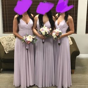Lulu’s lilac formal dress